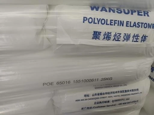 WANHUA Polyolefin Elastomer (Poe ) 5018 Transparent Toughening Grade For Automotive Parts suppliers